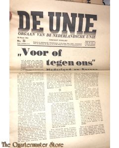 Krant de Unie no 31 , 22 maart 1941