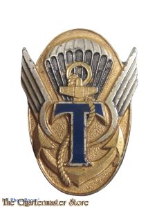 France - Badge Parachutiste -1st colonial parachutist infanterie