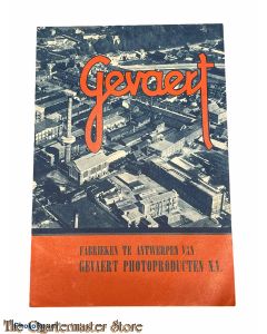 Brochure photofabrieken Gevaert NV Antwerpen