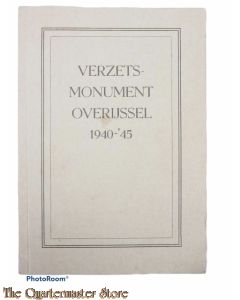 Brochure - Verzetsmonument Overijssel 1939-1945