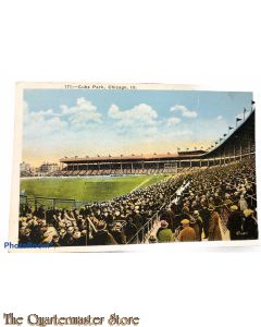 Postcard Cubs park Chicago Illinois  1940