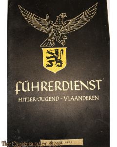 Boekje HJ Germaansche Jeugd Fuhrerdienst 1944 (Flemish youth propaganda booklet Fuhrerdienst 1944)