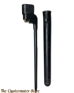 Bajonet Enfield No 4 MK II with plastic MK III scabbard (Bayonet Enfield No 4 MK II)