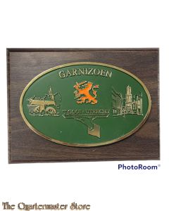 Wandbord  Garnizoen ‘t Gooi Utrecht