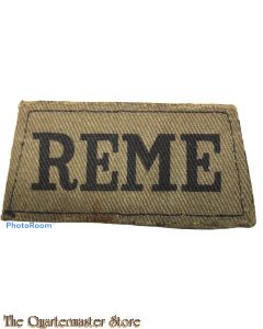 Slip-on Royal Electrical and Mechanical Engineers  (R.E.M.E.) canvas
