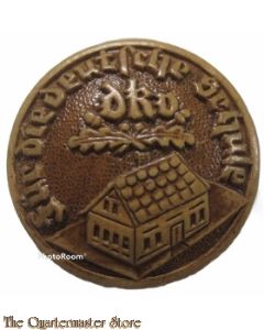 DKV, Spendenabzeichen "Für die deutsche Schule" (Tinnie DKV, donation pin "Für die deutsche Schule")