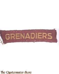 Straatnaam Regiment Grenadiers