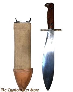 US Army M1917  Bolo Knife with Scabbard (PLUMB) 