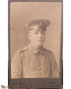 Foto german NCO with visorcap 1914