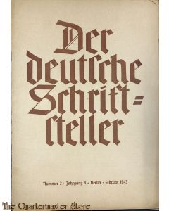 Der deutsche Schriftsteller No 2 febr 1943