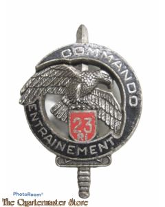 France - brevet CEC 23ème R.I Commando Entrainement