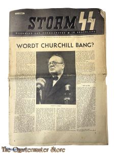 Weekblad Storm SS 3e jrg No 48,  3 maart 1944