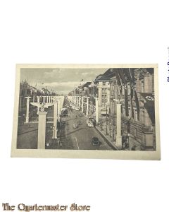 Postkarte 40-45 Berlin, Unter den Linden im Festschmuck