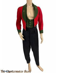 WW2 Green Howards officers mess dress with pants and waistcoat (Officers uitgaans tenue WW2 Green Howards)