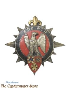 France - Insigne (602 th CPR) Le 602e régiment de circulation routière