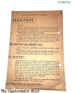 Flyer Extra uitgave , de Waarheid