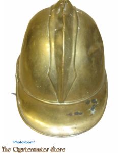 France - WW1 Brass Fireman's Helmet