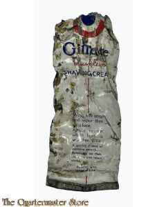 Tube Gilette brushless shaving cream WW2