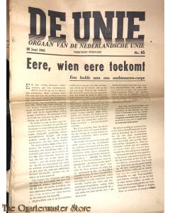 Krant de Unie no 45, 26 juni 1941