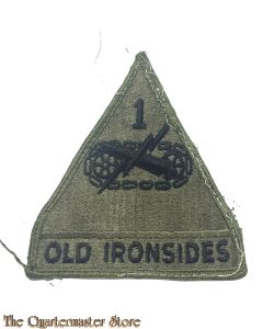 Sleeve patch 1st Armored Division (Old Ironside) subdued