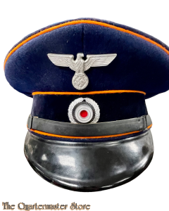WK2 Schirmmutze Reichspost (WW2 German Postal service Visor Cap)
