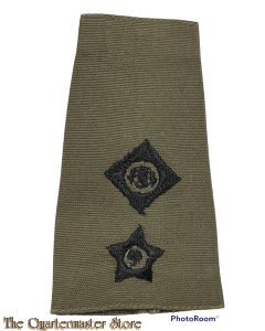 Slip-on rank Commandant South Africa