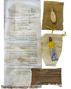 US Army Service mens kit - Chemical Prophylactic WW2