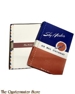US Army WW2 United States  Air-mail stationery enveloppe with Letters 