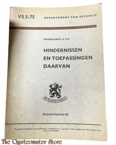 Voorschrift VS 5-75 Hindernissen en toepassingen daarvan 1964