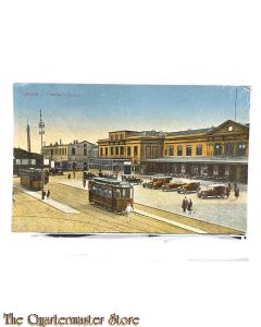 Ansichtkaart 1914-18 Utrecht - Centraal Station 
