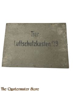 Holzkiste Tier Luftschutzkasten 39