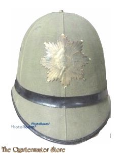 Helmhoed Strandpolitie Den Haag 1900-1920 (Police summer hat beachpatrol 1900-1920