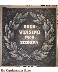Brochure overwinning voor Europa vrijwilliger soldaten