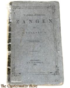 Boekje 1859 vaderlandse zangen