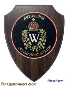 Wandbord  Artillerie opleidingscentrum  