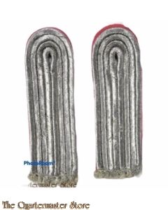 WH (Heer) Schulterstücke für Leutnant Panzertruppen (Shoulder-Boards Lieutenant Armored troops)