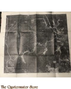 Map Infantry school Fort Benning Georgia 1943 