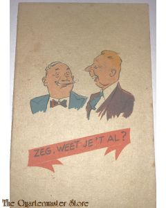 Brochure NSB ;  Zeg, weet je 't al ? (de Gil)