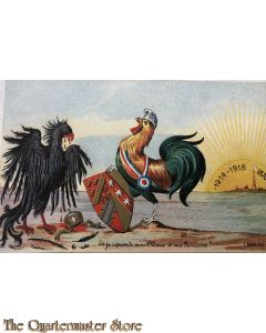 Postcard   Et je reprends mon Alsace et ma Lorraine !! 1914-1918