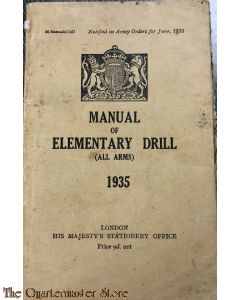 Manual of elementary drill (all arms) 1935