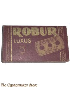 Rasier klingen "ROBUR”  luxus (Razor blades ¨ROBUR¨ luxus) 1940s 