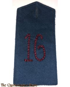 Schulterklappe manschaften no 16 WK1