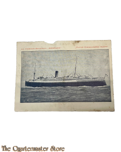 Briefomslag S.M.N. NV Stoomvaart-Maatschappij ¨Nederland¨ Pieter Corneliszoon Hooft