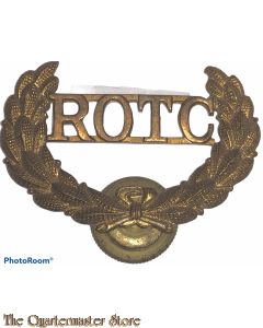 Cap badge US R.O.T.C. (Reserve Officers Training Course)
