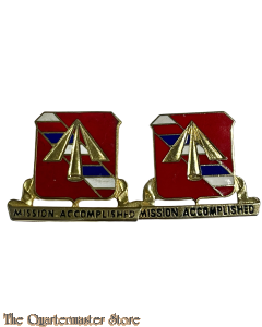 US Army DUI pair 41st Field Artillery Regiment