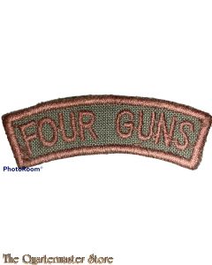 Shoulder title Four Guns