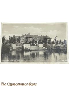 Ansichtkaart 1932 Groningen Paviljoen Stadspark 