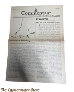 Krant Commentaar No 5, 14 juli 1945 (Militair Gezag)