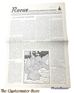 Krant Revue van Buitenlandsche Stemmen nr 2, 30 juni 1945 (Militair Gezag)
