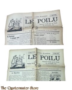 2 x Le poilu : [journal fondé sur le front en novembre 1914]